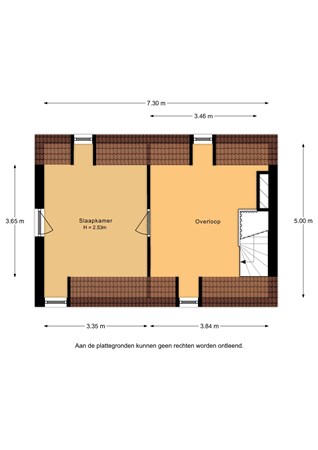 Floorplan - Zaanstraat 55, 1013 RW Amsterdam